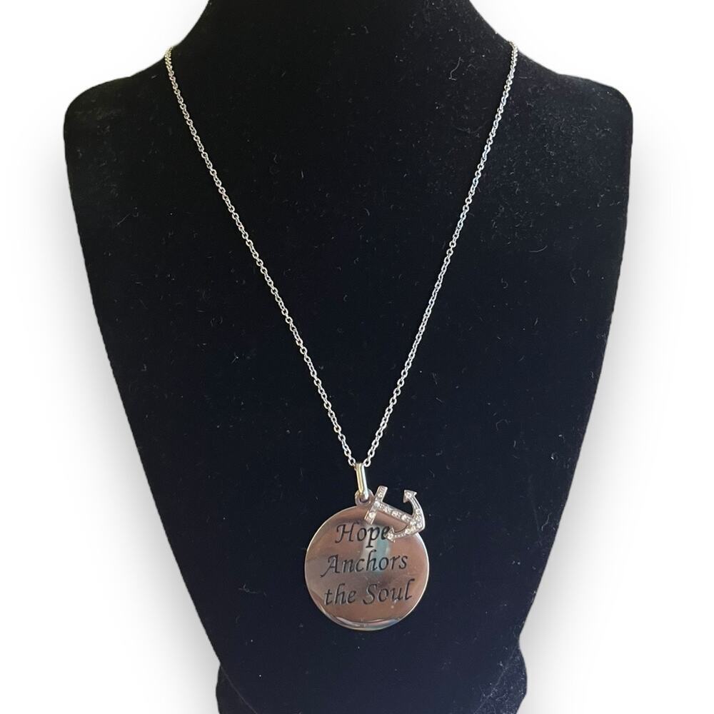 Hope Anchors The Soul Friendship Necklace